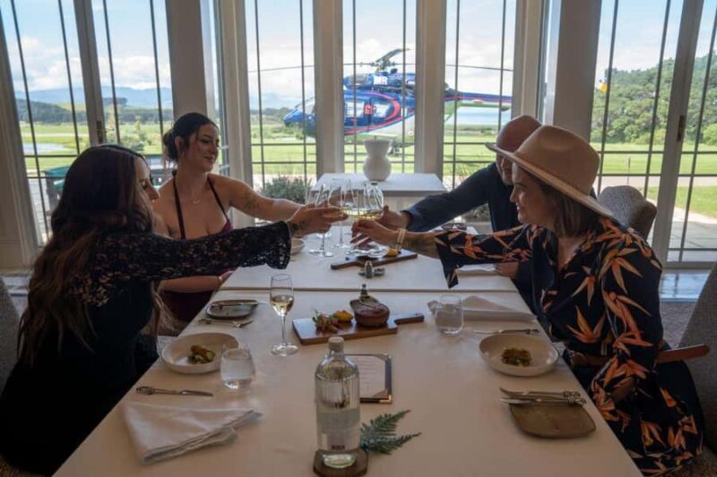 Wellington: Wharekauhau Heli-Lunch with Scenic Flight - Key Points