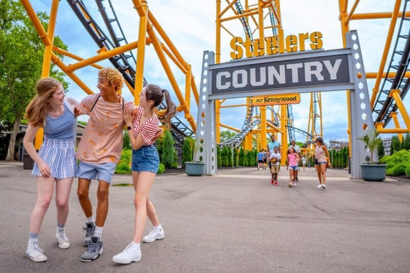 West Mifflin, PA: Kennywood Park Entry Ticket - Food and Refreshments: A Park Classic
