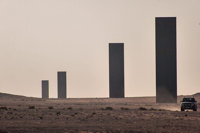 West Of Qatar Richard Serra sculpture, Mushroom Hills,Camel track - Final Thoughts