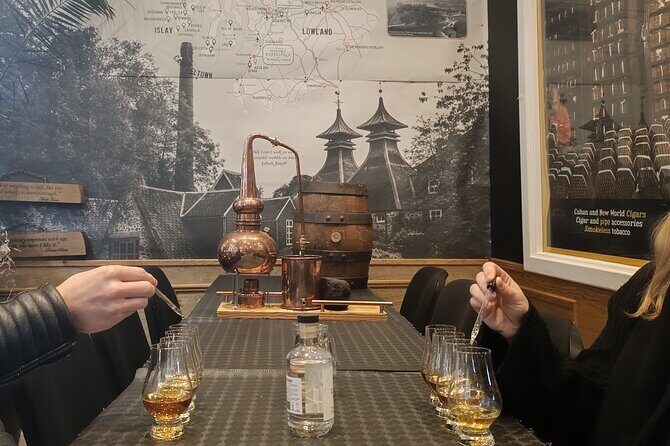 Whisky tasting experience - The Itinerary in Detail