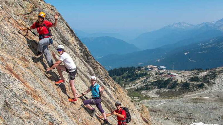 whistler-whistler-mountain-via-ferrata-climbing-experience