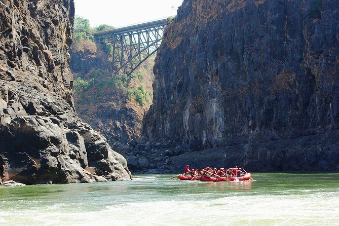 White Water Rafting & Swimming under the Falls - The Sum Up