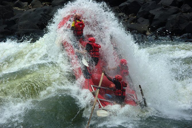 White Water Rafting & Swimming under the Falls - FAQ