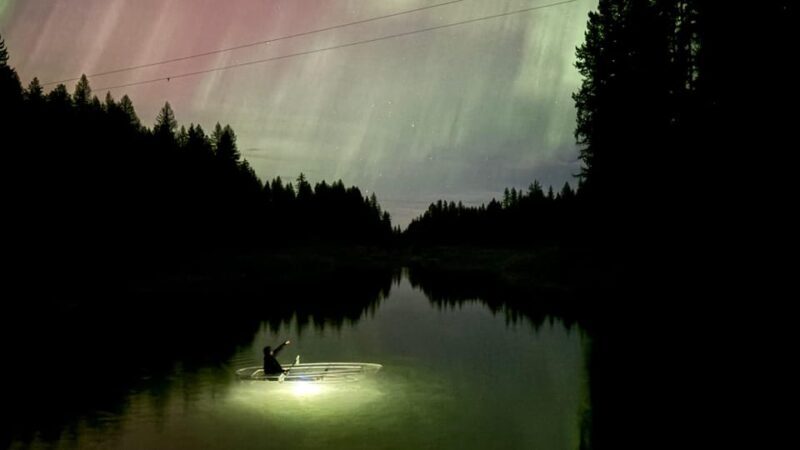 Whitefish, Montana: Illuminated Sunset Guided Kayak Tour - Whitefish, Montana: Illuminated Sunset Guided Kayak Tour