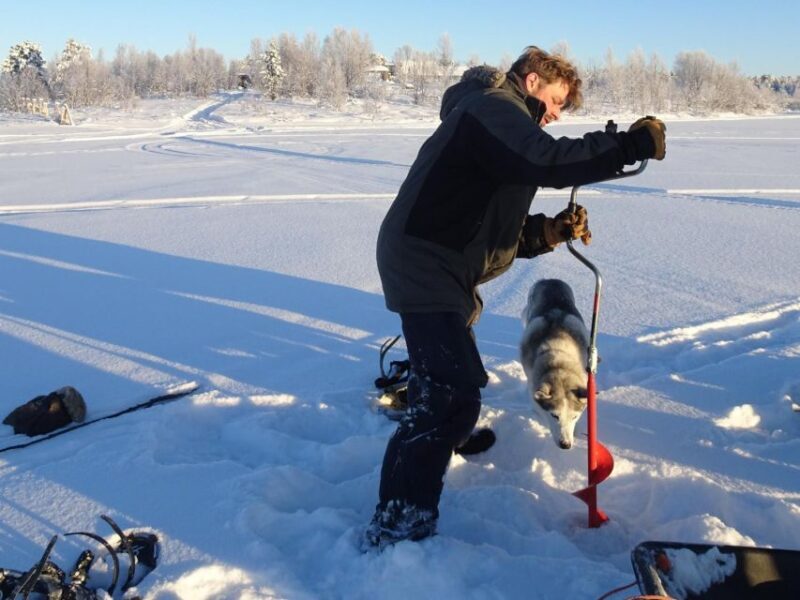 Wilderness Tour with Snowmobile & Ice Fishing - The Sum Up