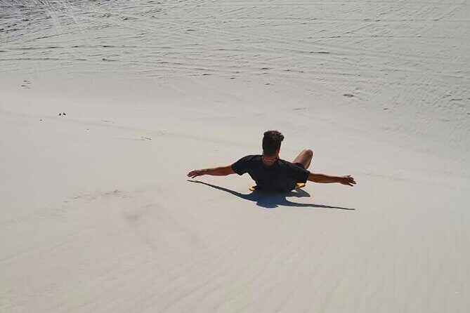 WildX Sandboarding the Real White Sand Dunes Atlantis Cape Town - Key Points