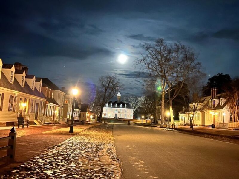Williamsburg: Dead of Night Paranormal investigations Tour - Key Points