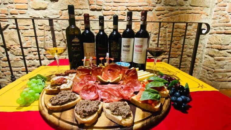 Wine Tasting Experience With Nine Types of Tuscan Wine - What to Expect