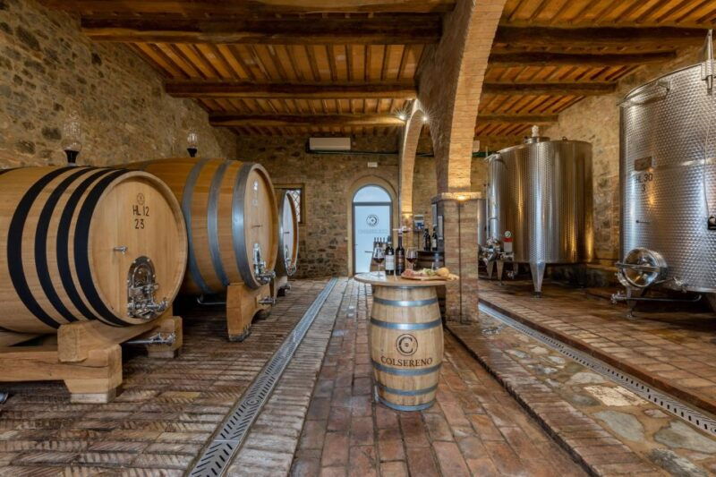 wine-tasting-of-brunello-in-a-historic-cellar