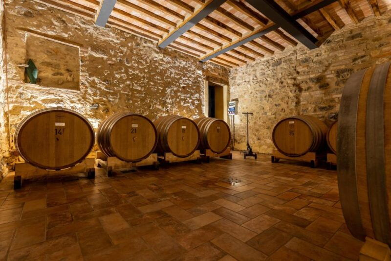 wine-tasting-of-brunello-in-a-historic-cellar