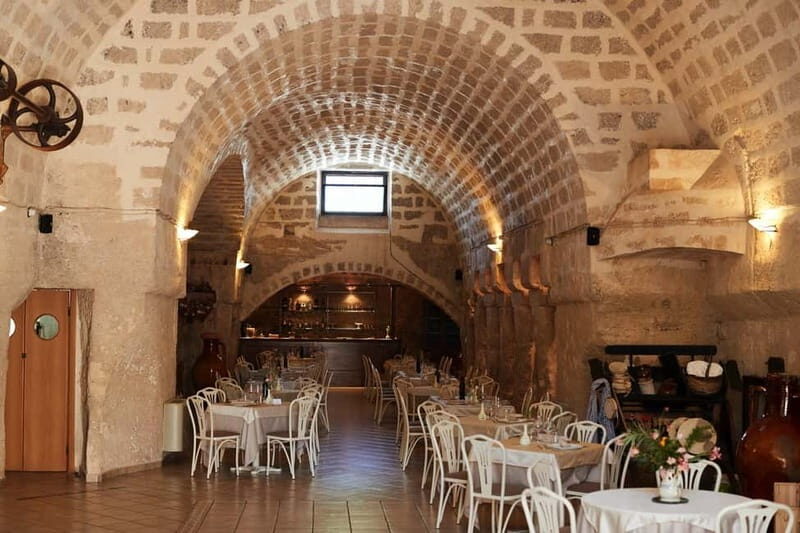 Wine Tour and Dinner: Puglia at the table - Exploring the Charm of Puglia with a Wine Tour and Dinner at ANTICA MASSERIA JORCHE