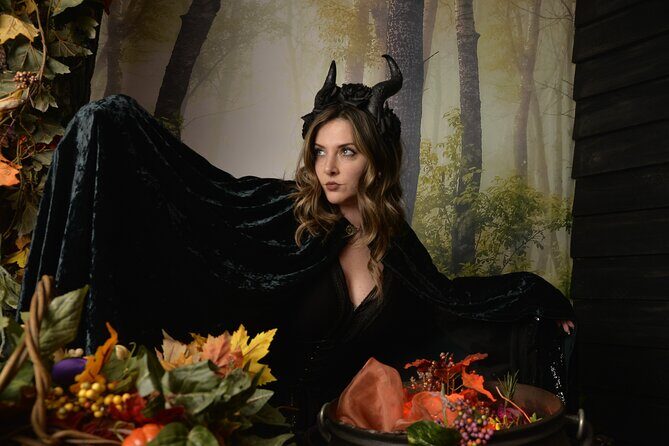 Witch Costume Photo Shoot - Olde Salem Village theatrical set - FAQ