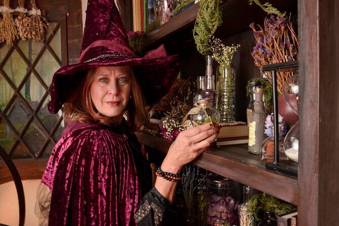 Witch Costume Photo Shoot - Witch Cottage theatrical set - Why We Love This Experience