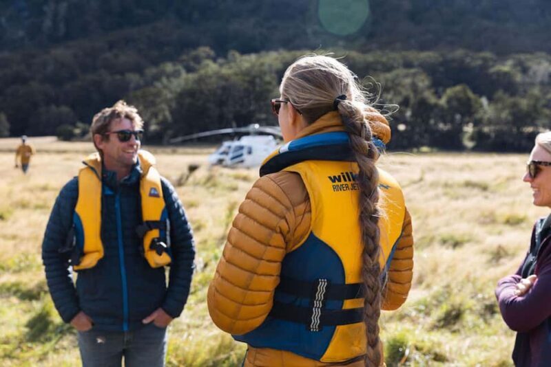 Wnaka: Heli Siberia Max - Helicopter Flight, Hike, Jet Boat - The Jet Boat Ride: An Adrenaline Rush