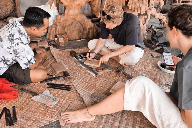 Wood Carving Class with Artisan Family in Mas Village - Key Points