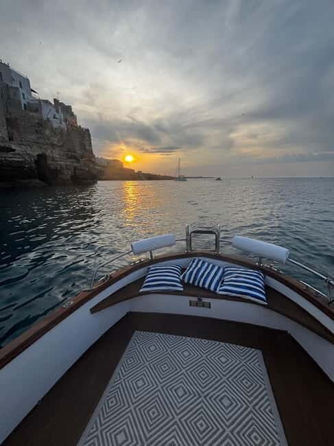 Wooden Gozzo Tour with Aperitif Towards the Beautiful Coast of Polignano - FAQs