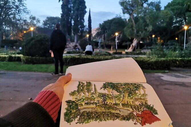 Workshop to learn Drawing and Watercolor in charming places - An Introduction to a Different Kind of Barcelona Experience