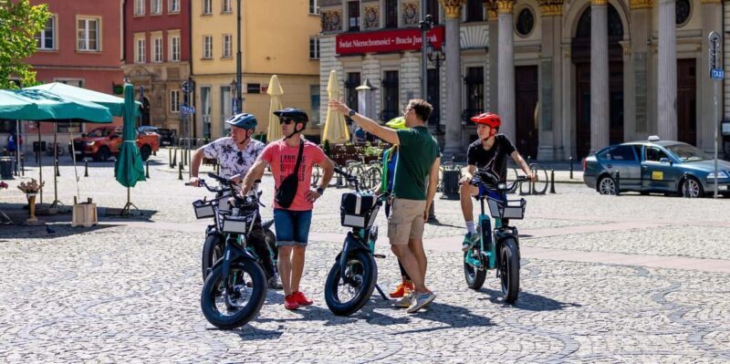 Wroclaw for a good start e-bike tour - Key Points