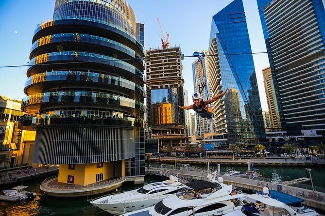 Xline Dubai Marina Zipline Experience With Transfers Option - Key Points  