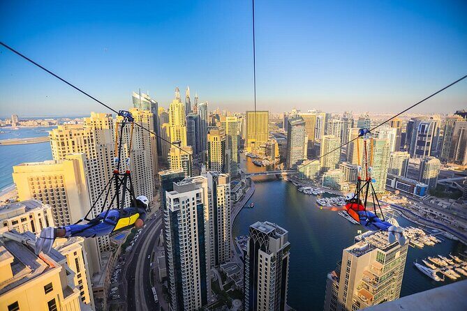 Xline for Urban Zipline Private Experience at Dubai Marina - Key Points
