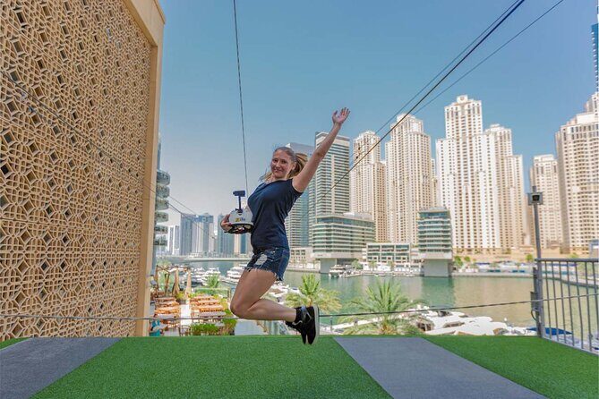 Xline for Urban Zipline Private Experience at Dubai Marina - What to Expect from the Dubai Marina Zipline Experience