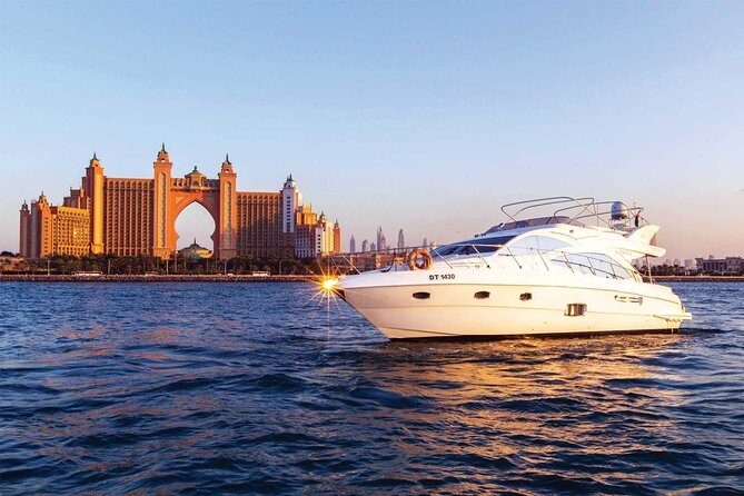 Yacht Trip Dubai : Book 56 ft Premium Yacht up to 21 people - The Sum Up