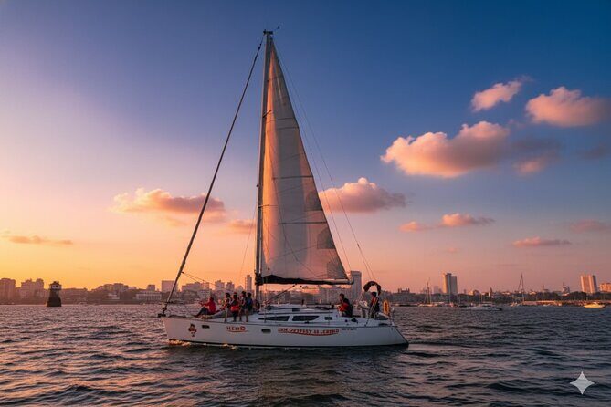 Yachting Adventure Amidst Mumbai's Coastal Charm on Premium Yacht - Key Points