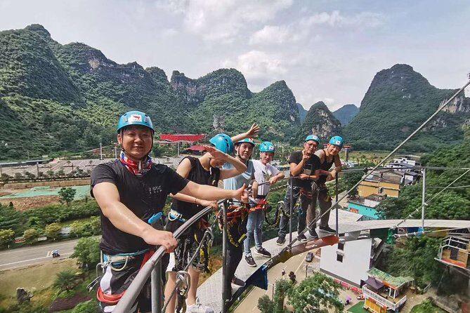 Yangshuo Via Ferrata with Round way private transfer from Guilin hotel - FAQ