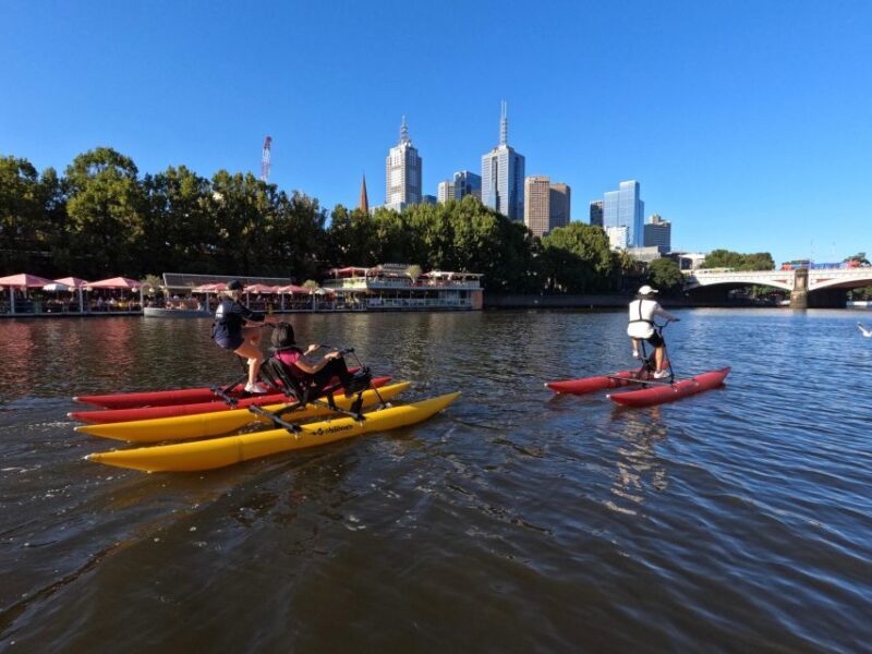Yarra River, Melbourne Waterbike Tour - What to Expect During the Tour