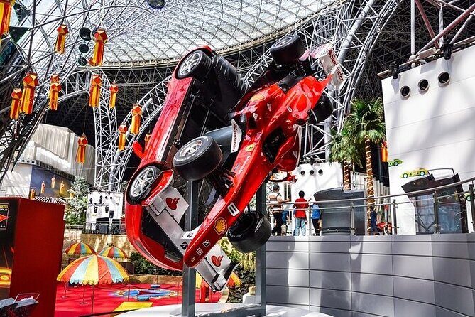 Yas island abu dhabi 1/2/3 park admission tickets - Transportation and Timing