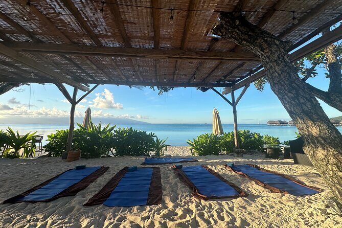Yoga at sunrise at Sofitel Moorea, overlooking Tahiti - Introduction: A Unique Awakening with Sunrise Yoga in Moorea