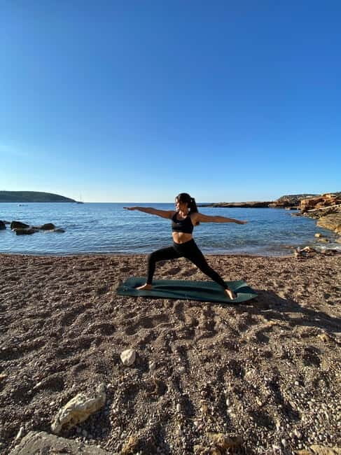 Yoga class on the beach in Ibiza - An Overview of the Ibiza Beach Yoga Experience