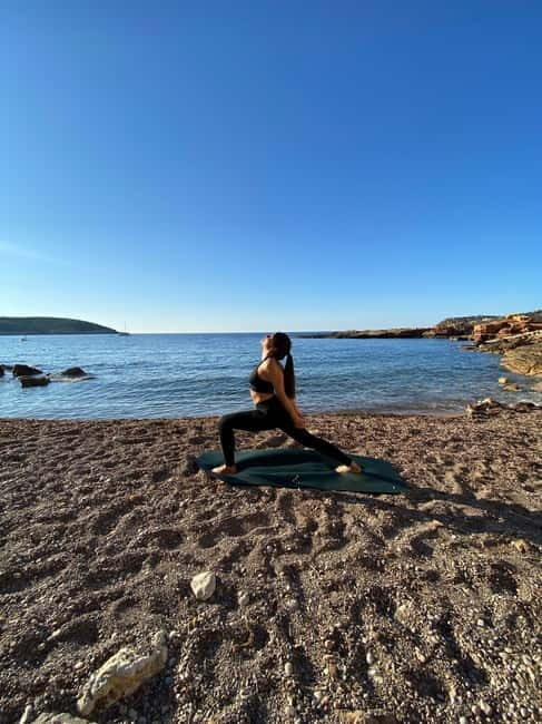 Yoga class on the beach in Ibiza - The Beauty of the Location: Why the Beach Matters