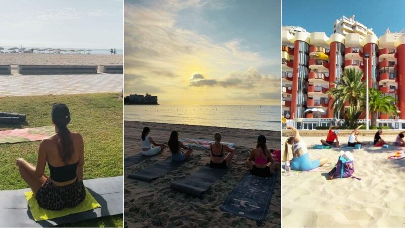 yoga-on-the-beach-san-juan-alicante