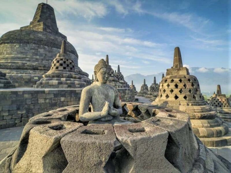 Yogyakarta: Borobudur Climb and Prambanan Shared Guided Tour - Key Points