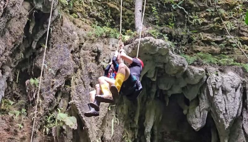 Yogyakarta: Goa Jomblang, Goa Pindul, & Snorkeling Tour - Floating along Goa Pindul’s Underground River