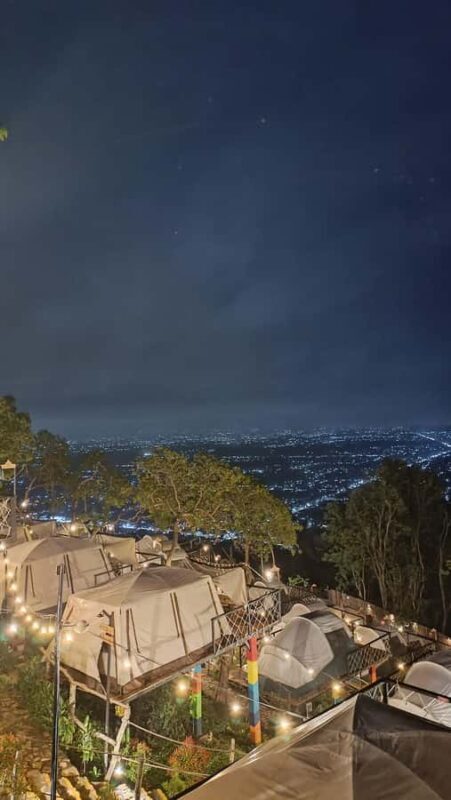 Yogyakarta: HeHa Sky Camping Overnight & Indrayanti Beach - Key Points