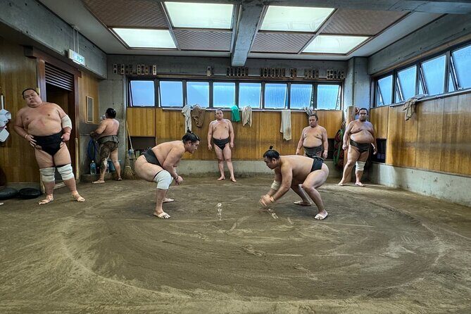 Yokuzuna Sumo Stable Morning Practice in Osaka - Who Will Love This Tour?