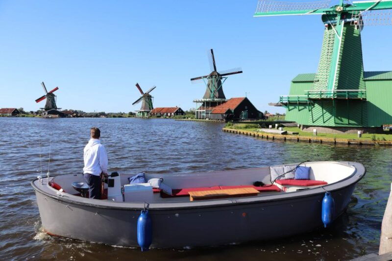 zaanse-schans-4-hours-boat-rental