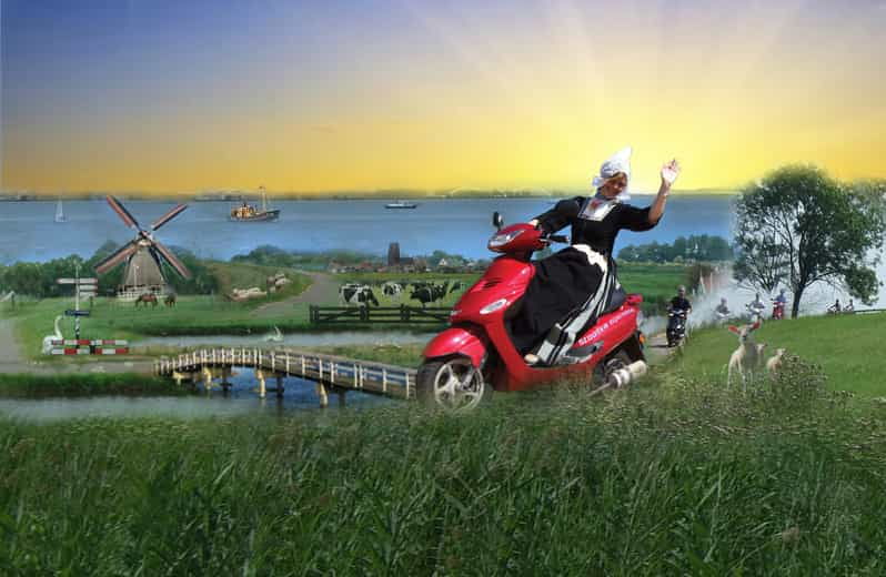 zaanse-schans-windmills-clogs-cheese-by-electric-scooter