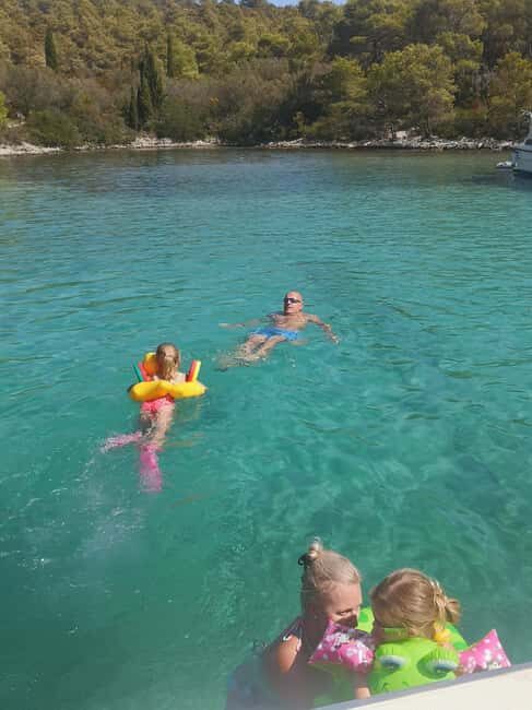 Zadar: 3-Stop Blue Lagoon & Snorkeling Cruise with Drinks - Stop 3: Island Preko & Galevac Monastery – A Mix of History and Underwater Exploration  