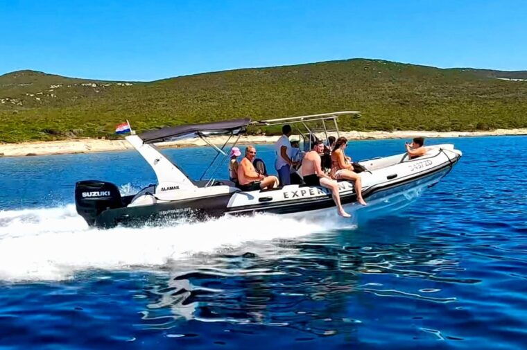 zadar-island-hopping-swimming-snorkeling-speedboat-tour