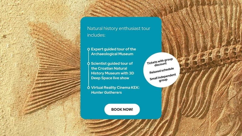 Zagreb: Science Tours - Hunters of the Past - Key Points