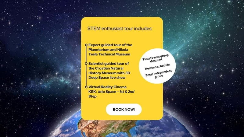 Zagreb: Science Tours - Our Universe - Exploring Zagreb’s Scientific Heart: Our Experience with the "Our Universe" Tour  