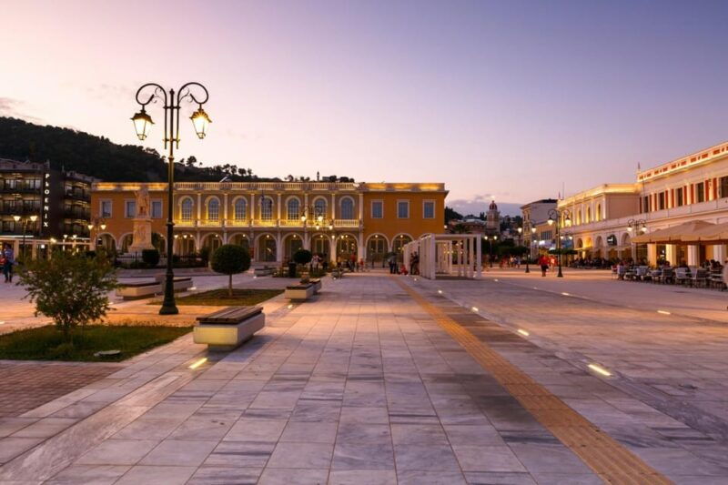 zakynthos-city-tour-by-night-with-transfer-and-dinner