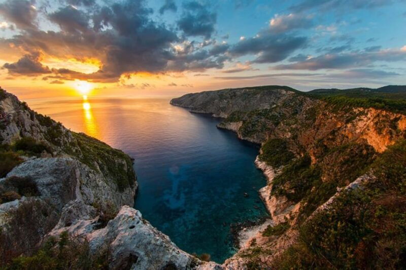 zakynthos-sunset-tour-to-kampi-with-greek-night