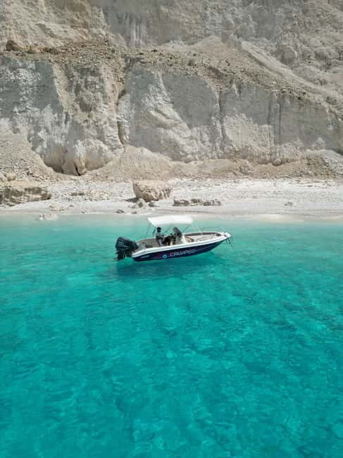 Zante Private Boat: Marathonisi, Keri Caves, Mizitres (max5) - FAQs