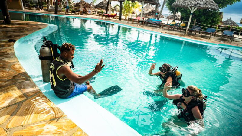 Zanzibar 2 Days PADI Scuba Diver Course (+ 2 OW Dives) Tour - Equipment & Logistics