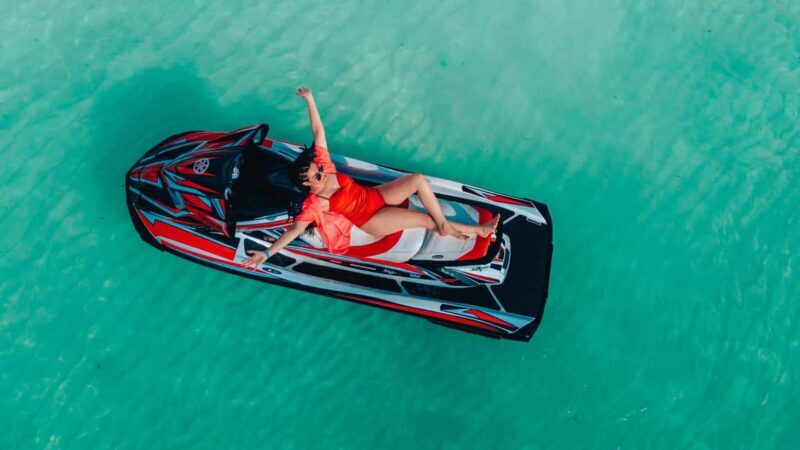 Zanzibar: Jetski with Drone Photos and Video ( with pickup ) - Key Points