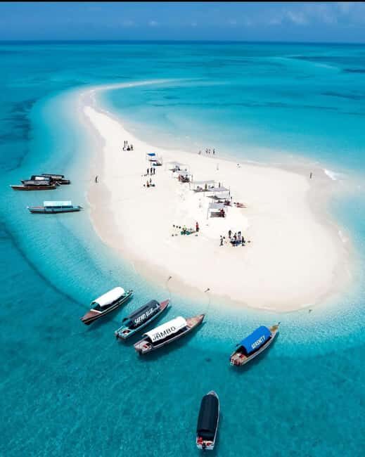 Zanzibar: Nakupenda Sandbank & Prison Island Trip with Lunch - Key Points